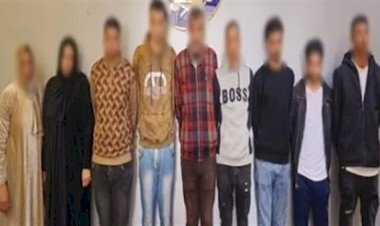 بدء جلسة محاكمة المتهمين بواقعة الملابس النسائية بقرية ميت عاصم