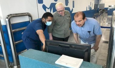 نائب وزير الصحة يتفقد الحجر الصحي بمطار القاهرة ويتابع إجراءات استقبال الحجاج والقادمين