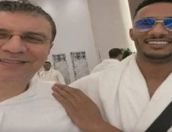 محمد رمضان وعمرو الليثى ومصطفى حسنى يؤدون مناسك الحج