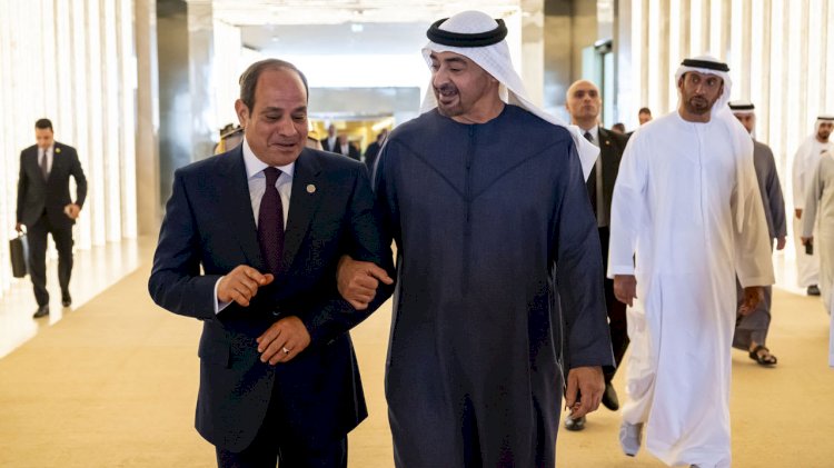 الرئيس السيسي يؤكد للشيخ محمد بن زايد تضامن مصر الكامل مع الإمارات ودعمها