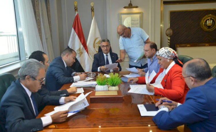 وزير التموين يلتقي بعدد من السادة أعضاء مجلسي النواب والشيوخ
