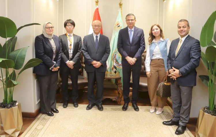 وزير الزراعة يبحث مع سفير اليابان بالقاهرة سبل تعزيز التعاون المشترك ونفاذ المنتجات المصرية للأسواق الآسيوية