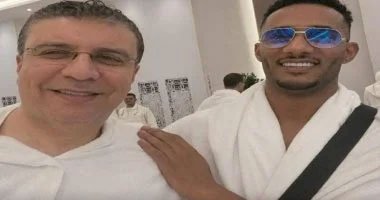 محمد رمضان وعمرو الليثى ومصطفى حسنى يؤدون مناسك الحج
