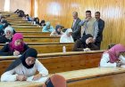 ضبط 11 طالبًا بكلية التجارة فى بنى سويف متلبسين بالغش باستخدام المحمول