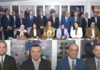 وفد تنسيقية شباب الأحزاب والسياسيين يناقش مع قيادات حزب الحركة الوطنية عددًا من الملفات
