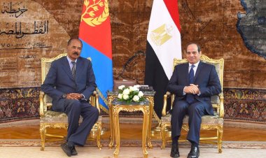 الرئيس السيسي يستقبل رئيس دولة إريتريا