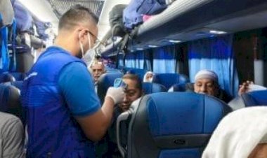 الحجر الصحي بجنوب سيناء يتابع عودة الحجاج المصريين عبر ميناء نويبع