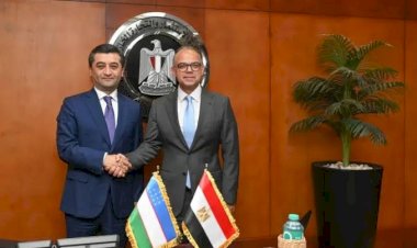 وزير الاستثمار يبحث مع وزير خارجية أوزبكستان تعزيز التعاون الاستثماري والتجاري بين البلدين