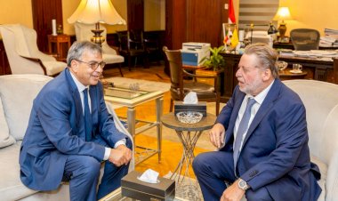 محافظ البنك المركزي المصري يبحث مع نظيره التونسي أوجه التعاون المشترك بين الجانبين