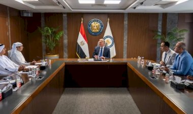وزير البترول يبحث مع إينوك الإماراتية التوسع في الاستثمارات المشتركة بمجالات تموين الطائرات