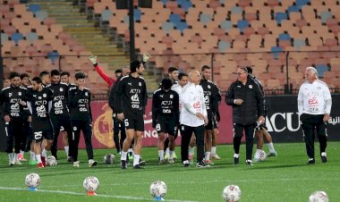 منتخب مصر يواصل استعداداته المكثفة لمواجهة نيوزيلندا المونديالية