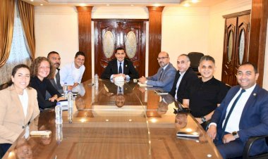 وزير الشباب والرياضة يبحث مع رئيس شركة "I events" ترتيبات عدد من الفعاليات الرياضية المقبلة