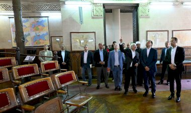 رئيس الوزراء يتفقد المبنى التاريخي للجمعية الجغرافية المصرية