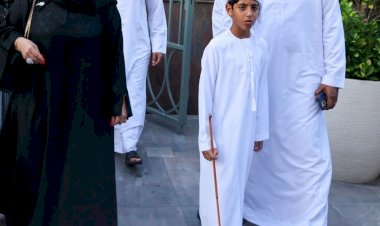 بحضور الشيخ خليفة بن ذياب آل نهيان.. افتتاح أول مهرجان عائلي لتشجيع الأطفال على التجارة وريادة الأعمال | صور 