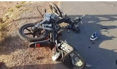 إصابة شاب فى حادث تصادم دراجة نارية وسيارة بقنا