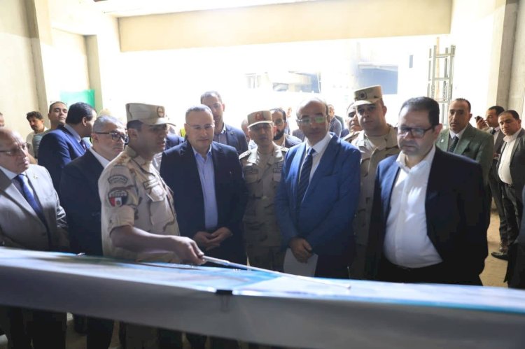 وزير التعليم العالي ورئيس جامعة عين شمس يتفقدان مشروعات جامعة عين شمس التعليمية والطبية