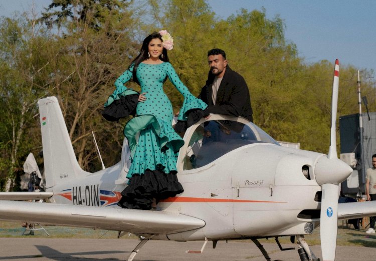 مي عمر تقدم لمحات كوميدية في فيلم شمشون ودليلة مع أحمد العوضى