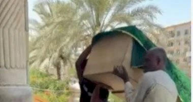 تشييع جنازة المنتج الفنى غزال الشال بحضور المقربين من مسجد الحصرى
