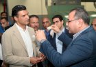 وزير الصناعة يستهل جولته بمدينة المحلة الكبرى بتفقد مجمع مصانع شركة مصر للغزل والنسيج