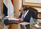الرئيس السيسى يصدق على قانون تنظيم نشاط منشآت الأمن والأمان البيولوجى