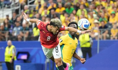 منتخب مصر يتقدم بالهدف الأول بالدقيقة 13 برأسية إمام عاشور