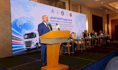 وزير النقل يشهد توقيع اتفاقية الضمان بين اتحاد الغرف التجارية ومصلحة الجمارك لتعزيز التجارة والنقل الدولي