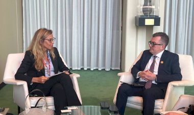 وزير التخطيط يبحث تعزيز التعاون التنموي والاقتصادي مع الأمم المتحدة والبحرين والنمسا خلال منتدى التنمية المستدامة بنيويورك