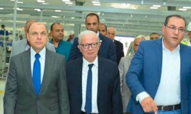 نائب رئيس الوزراء يجري جولة ميدانية بالمصانع الجديدة بشركة مصر للغزل والنسيج بالمحلة الكبرى