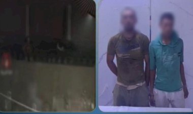 حبس عاطلين 15 يومًا لمحاولتهما سرقة شريط مترو الأنفاق بحدائق القبة