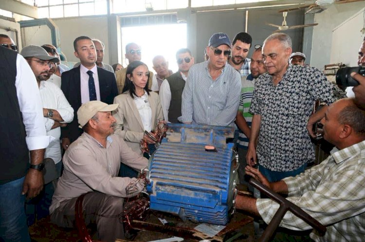 وزير الري يراجع جاهزية محطات العطف وأعمال الصيانة بالبحيرة