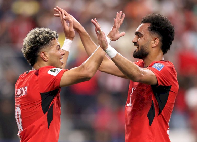 نهاية الشوط الأول.. منتخب مصر يتقدم على أستراليا 1-0