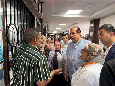 نائب وزير الصحة يتفقد المنشآت الطبية بالإسماعيلية ويشدد على رفع جودة الخدمات
