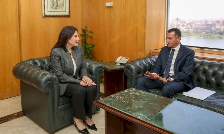 وزيرة الإسكان ومحافظ أسوان يبحثان موقف منظومة مياه الشرب والصرف الصحي بالمحافظة