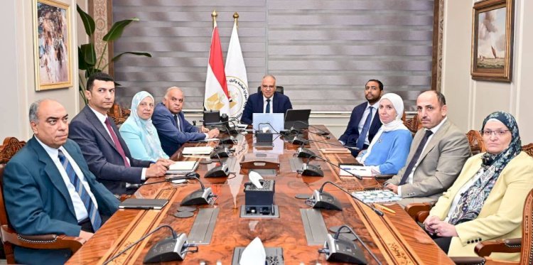 وزير الري يتابع مع الوكالة الألمانية تنفيذ برنامج إدارة مياه دلتا النيل