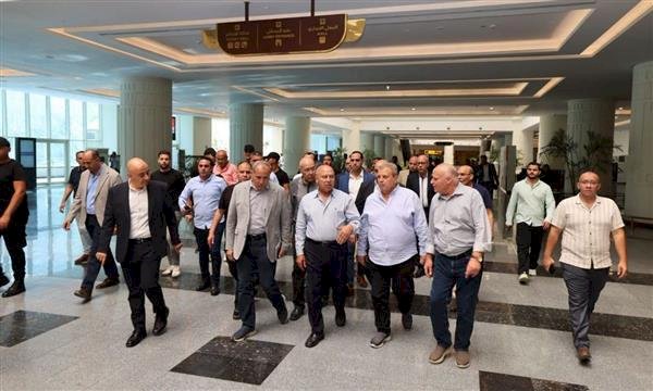 وزير النقل يتفقد محطة قطارات صعيد مصر ببشتيل.. ويعقد لقاءً موسعاً مع عدد كبير من قائدي القطارات