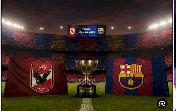 ليلة كروية من العيار الثقيل.. موعد مباراة الأهلي وبرشلونة فى كأس خوان جامبر