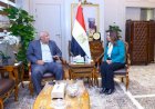 وزيرة التنمية المحلية تتابع مع محافظ مطروح مشروعات الخطة الاستثمارية وملفات التصالح والمخلفات والتقنين