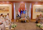 وزير الدفاع ورئيس الأركان يلتقيان رئيس هيئة الأركان العامة للجيوش الفرنسية