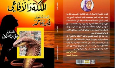 فكرية أحمد تنتهي من طباعة فيلم روايتها "الملكة والأفاعي "