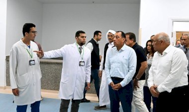 رئيس الوزراء يتفقد أعمال تطوير ورفع كفاءة مستشفى رأس الحكمة المركزي