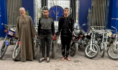 إحالة تاجر للمحاكمة بتهمة شراء دراجات نارية من تشكيل عصابى
