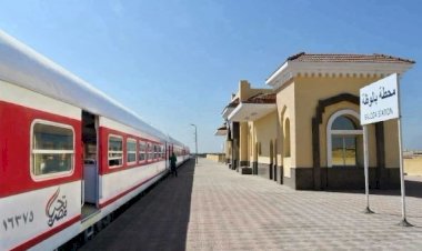 إصابة شاب سقط من قطار أمام قرية الشويخات بقنا