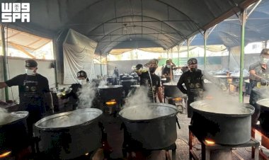 المطبخ المركزي يوزع 24,850 وجبة غذائية في قطاع غزة بدعم من مركز الملك سلمان للإغاثة
