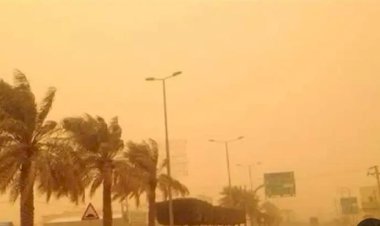 الأرصاد: استمرار نشاط الرياح المثيرة للأتربة واضطراب الملاحة بالبحر المتوسط