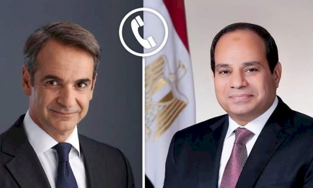 الرئيس السيسى ورئيس وزراء اليونان يؤكدان أهمية التوصل إلى تسوية سلمية واتفاق شامل بين واشنطن وطهران