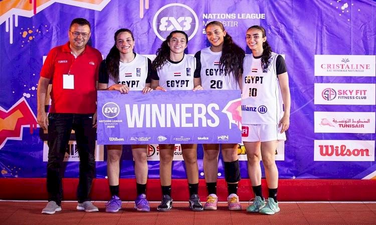 منتخب شابات السلة 3×3 يتوج بدوري الأمم – التوقف الثاني
