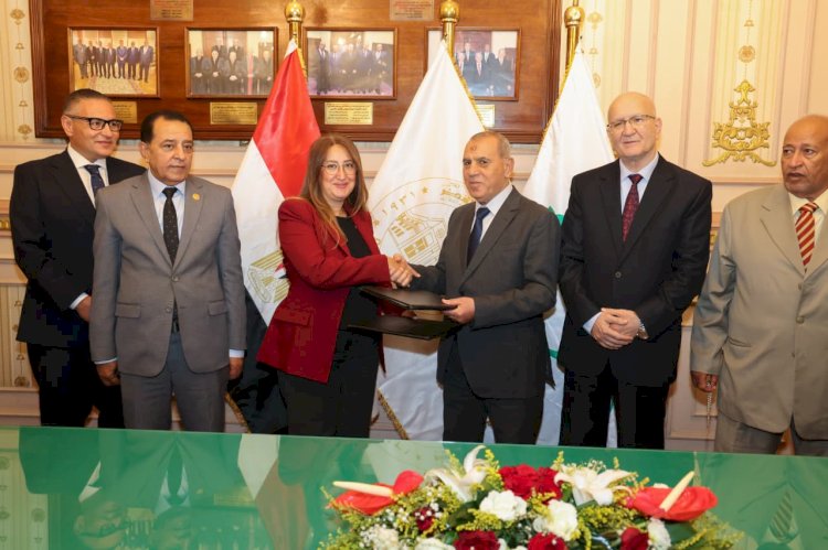 "رئيس مجلس القضاء الأعلى" يوقّع بروتوكول تعاون مع "الهيئة القومية للبريد" لتقديم خدمة الإعلان الإلكتروني المسجل