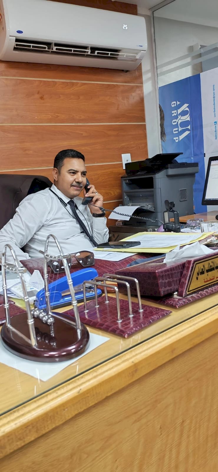 محمد العداس نموذج مشرف للقيادات الشابة في تأمينات صدفا