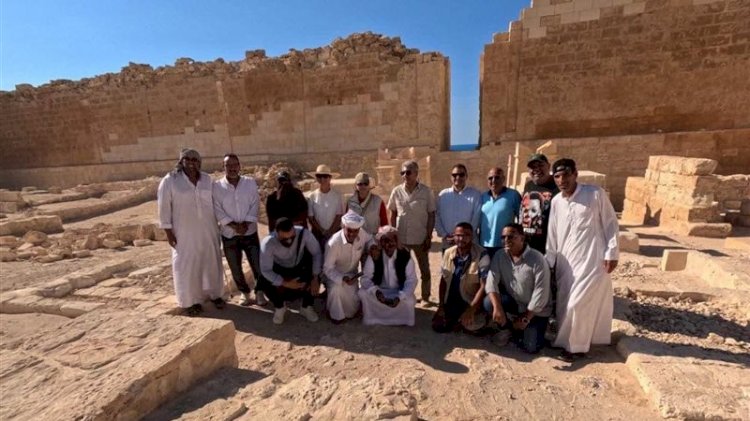 وزير السياحة والآثار يتفقد موقع تابوزيريس ماجنا الأثري ويتابع أعمال البعثة المصرية الدومينيكية