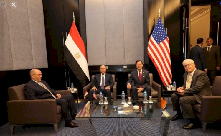 وزير النقل يبحث مع مسؤول أمريكي تعزيز الشراكة في مشروعات النقل المختلفة